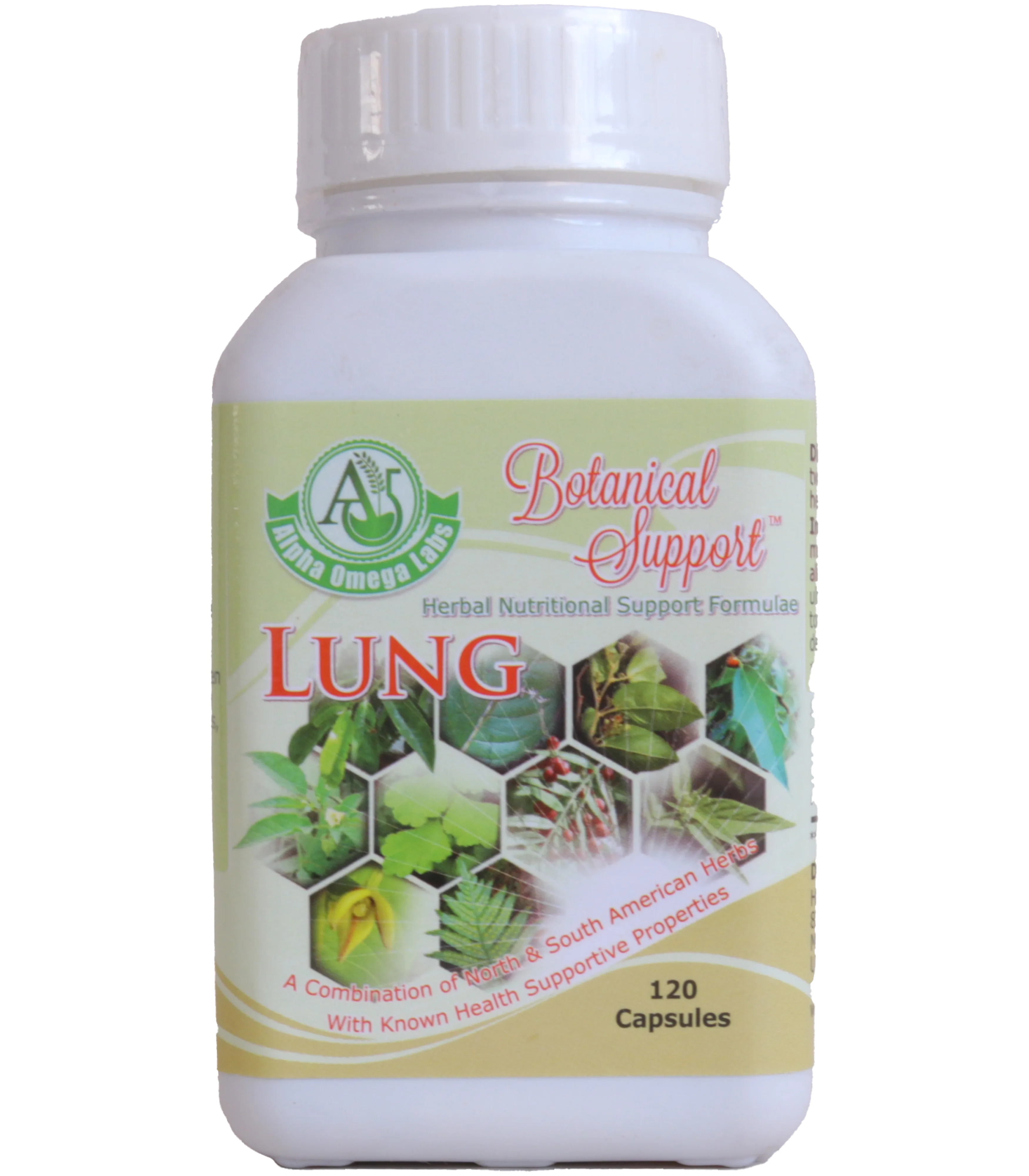 Botanical Support - Lung - 120 Capsules x 500mg