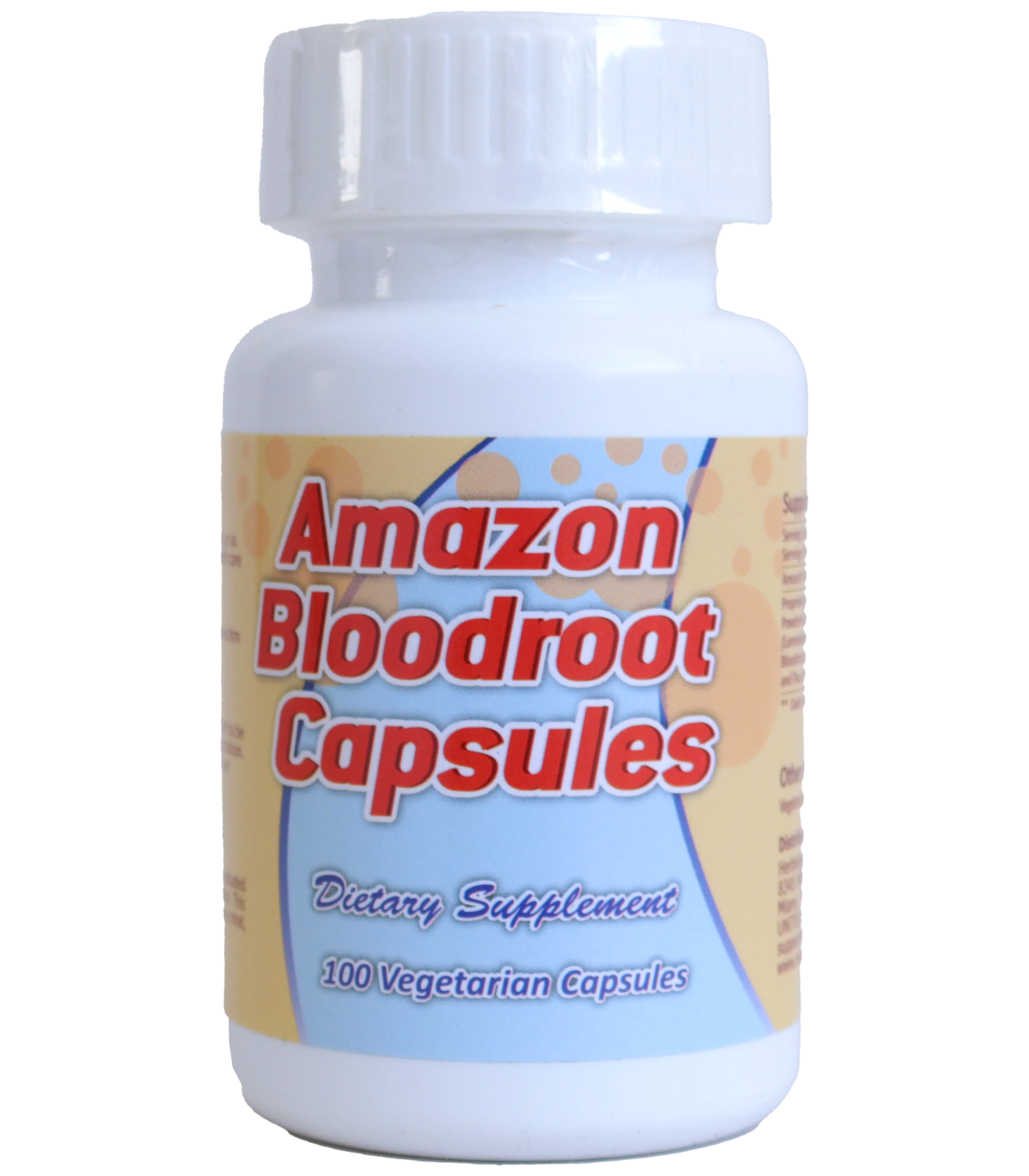 Amazon Bloodroot Capsules - 100 Vegetarian Capsules x 300mg