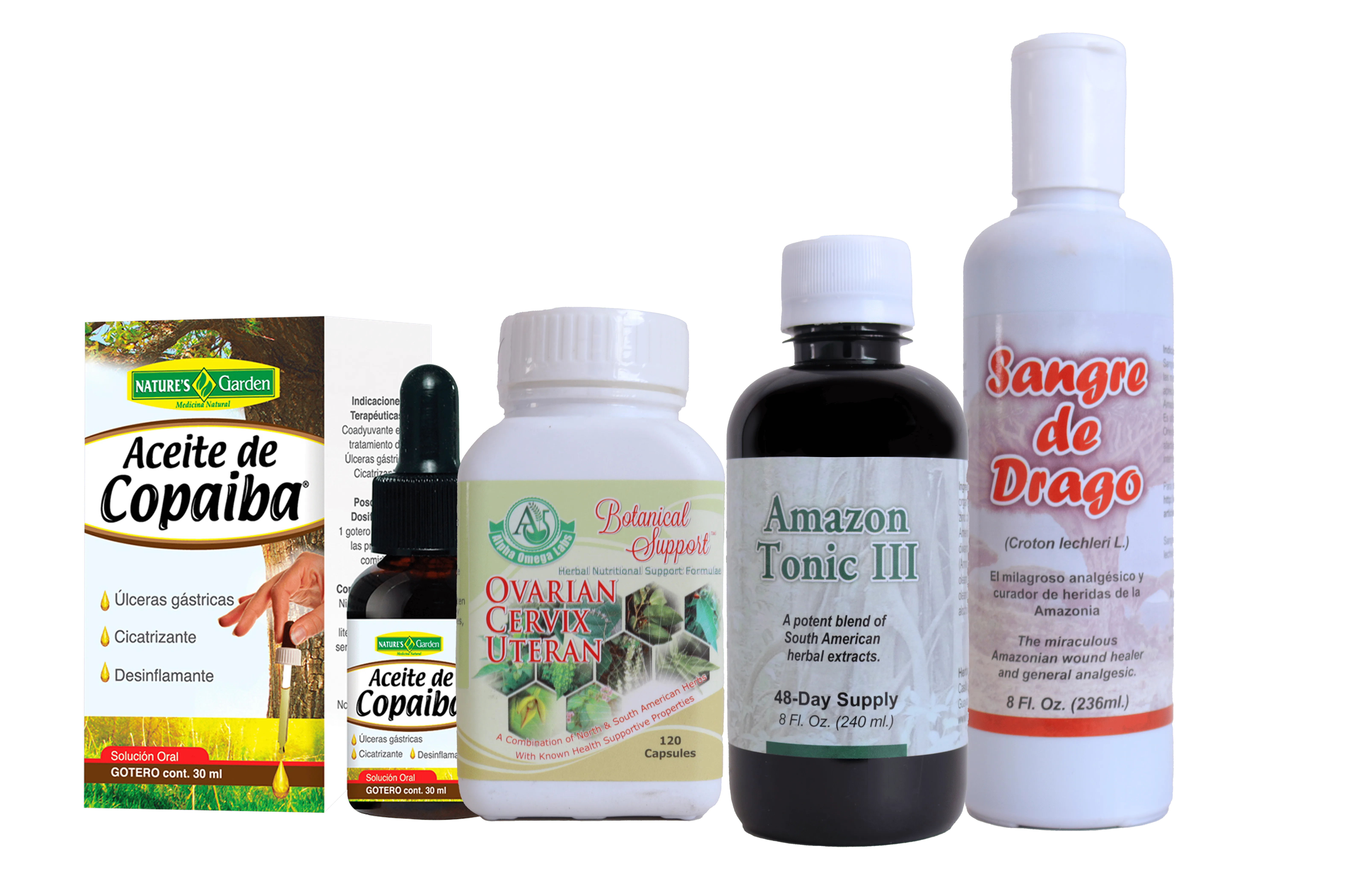 Botanical Support Bundle - Ovarian / Cervical / Uteran