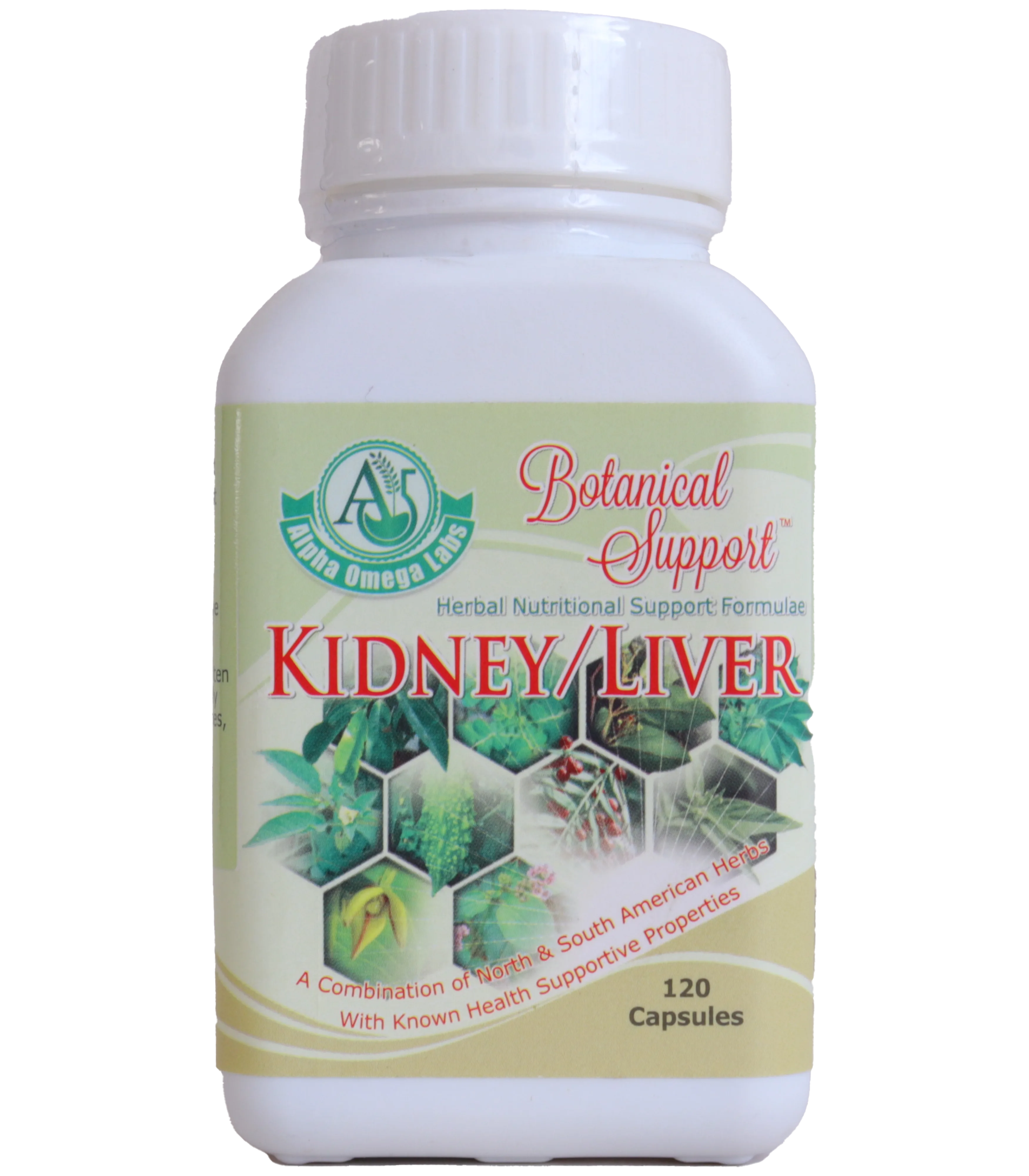 Botanical Support - Kidney/Liver - 120 Capsules x 500mg