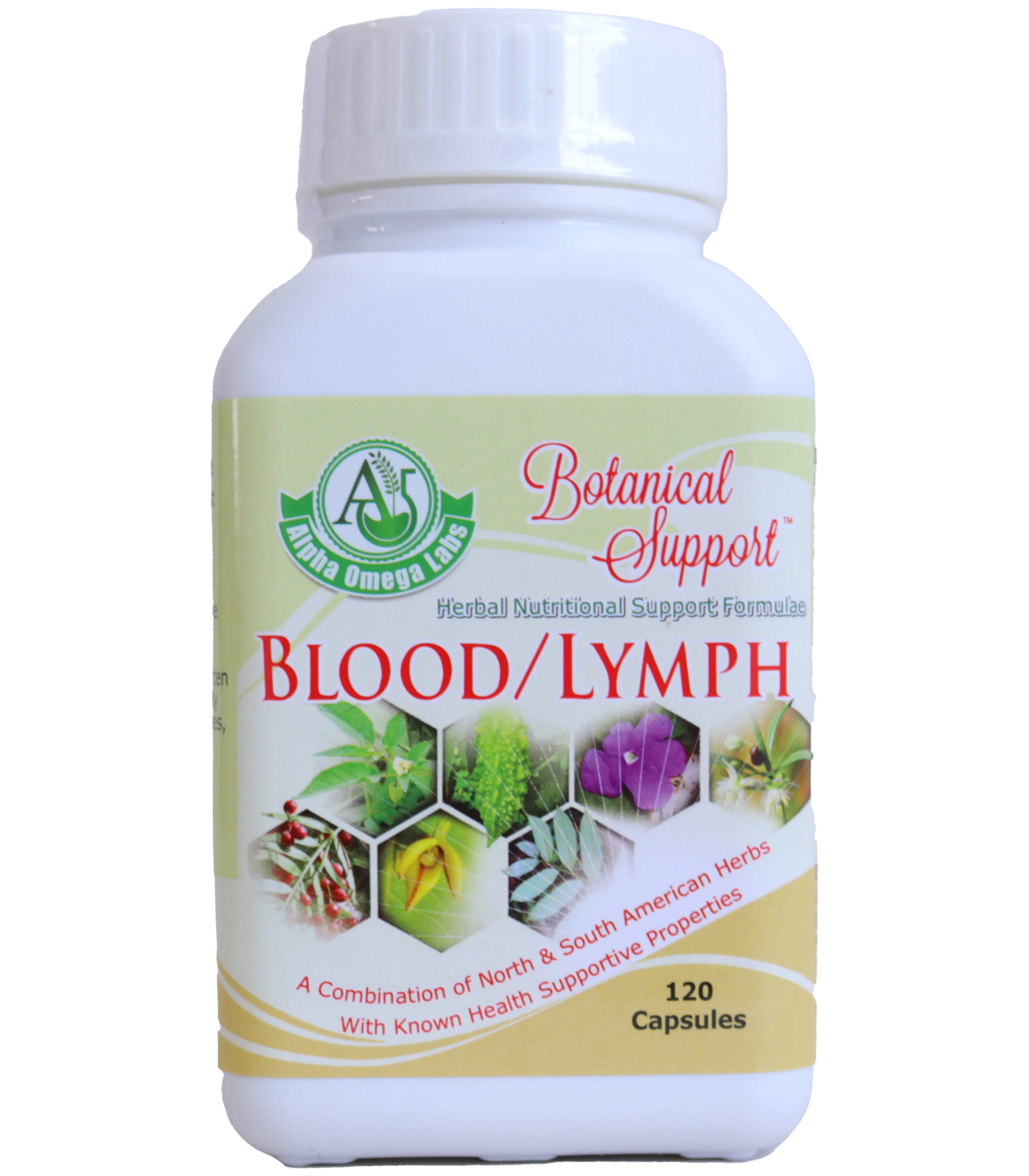 Botanical Support - Blood/Lymphoma - 120 Capsules x 500mg