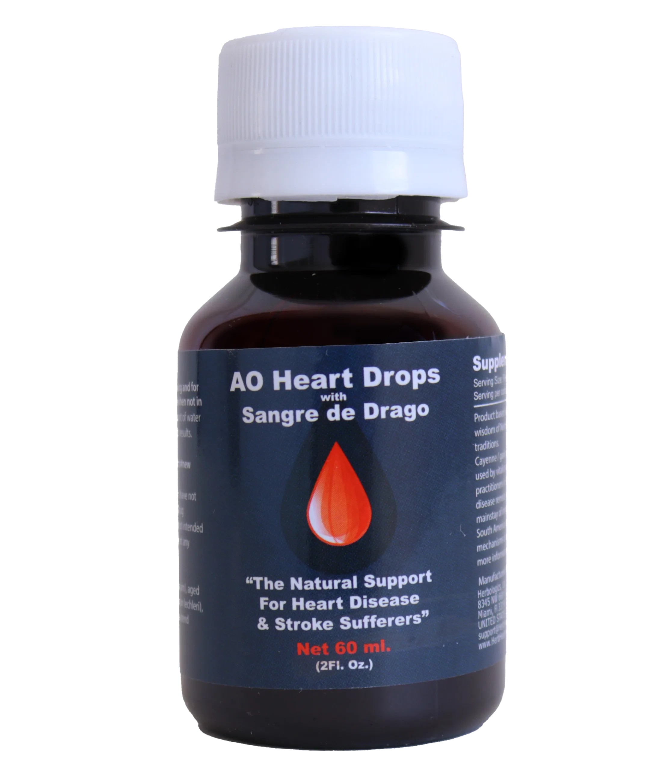 AO Heart Drops with Sangre de Drago 60ml (2fl.oz--80doses)