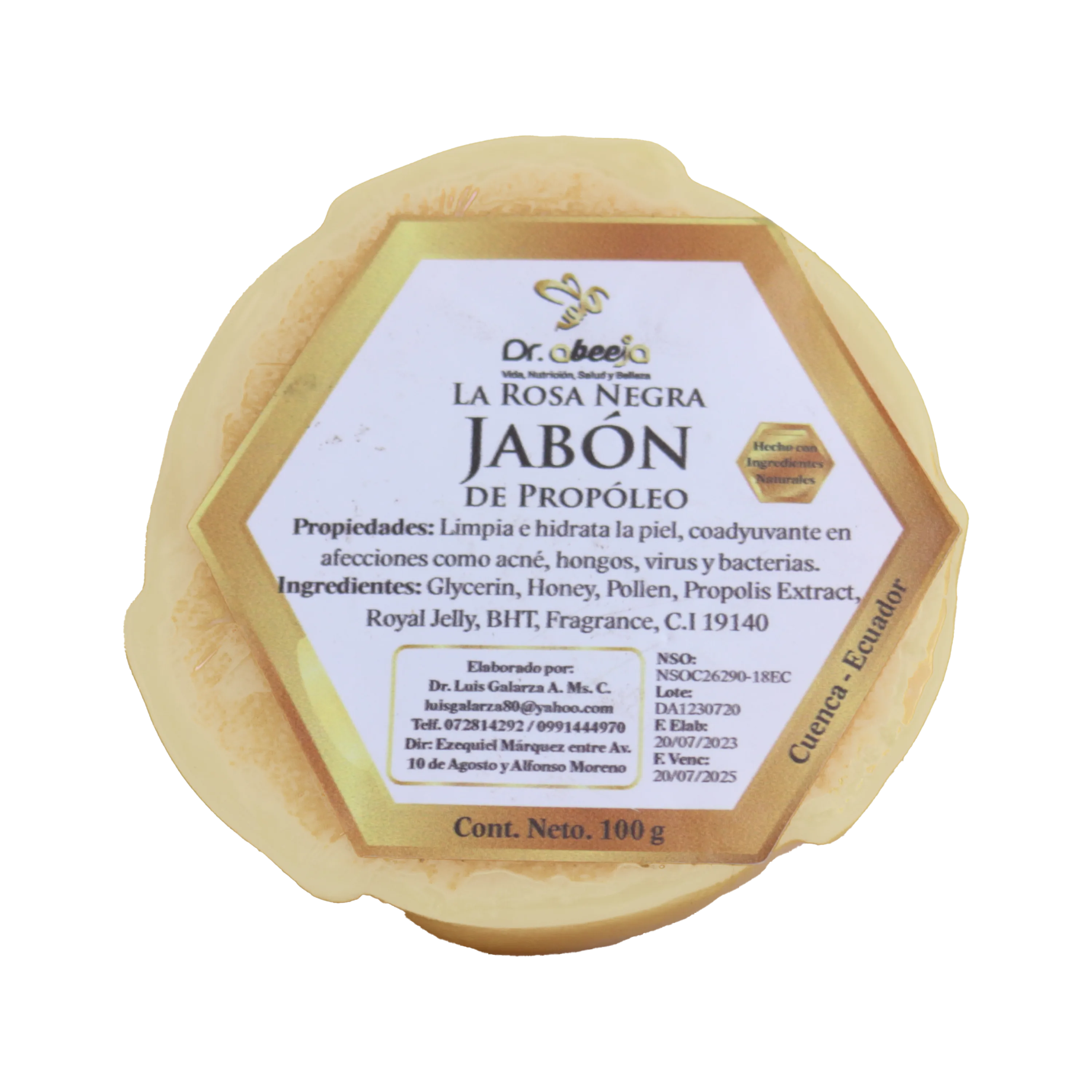 Jabon de Propoleo (Cream) - 100 g