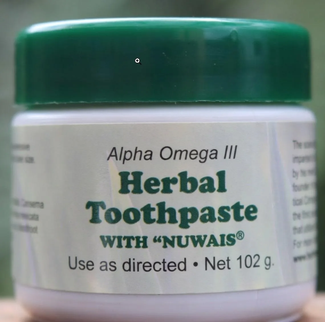 AO III Herbal Toothpaste (102g)
